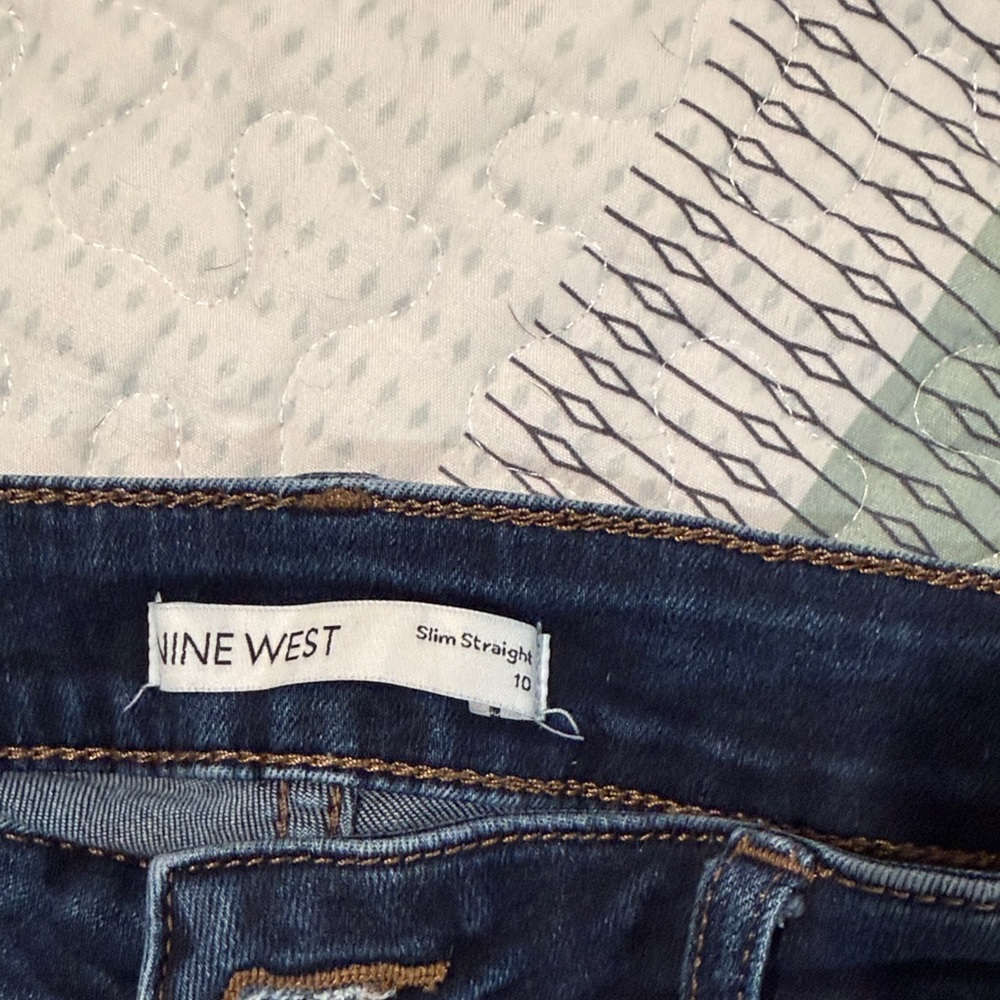 Nine West Dark Blue Denim Jeans